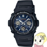 腕時計 カシオ G-SHOCK 国内モデル アナログ・デジタル両式 アナデジ 電波ソーラー AWG-M100SB-2AJF