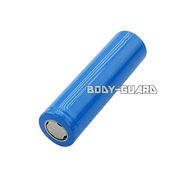 フラッシュライト用リチウムイオン充電池　18650　ブルー