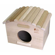 【お取り寄せ商品】自然木を使用！「広葉樹ハウス　丸太屋根 」