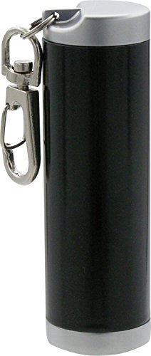 ペンギンライター 携帯灰皿 アッシュシリンダースリム ブラックメタリック 904115
