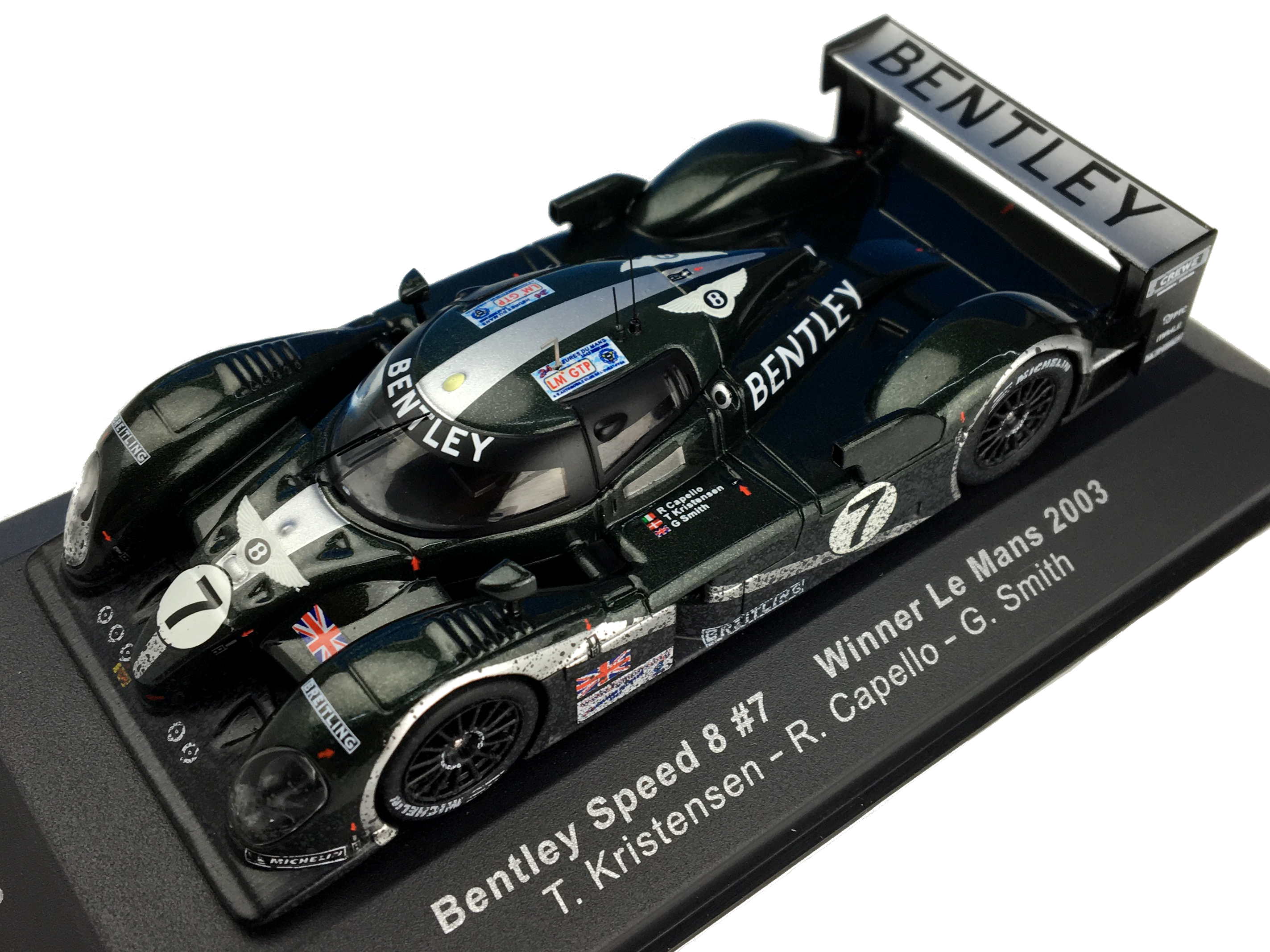 ixo/イクソ ベントレー スピード8 03 ル・マン24時間優勝 汚レ仕様