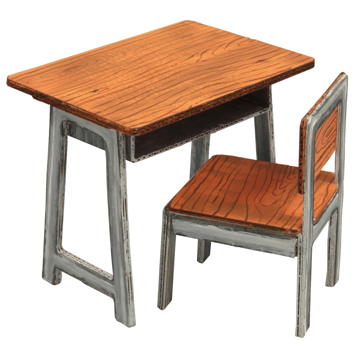 机と椅子ジオラマベース(硬質紙製) 13430