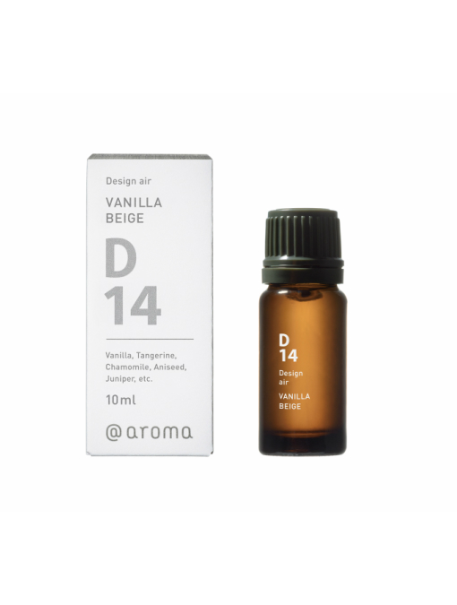 アットアロマ 100%pure　essential　oil　＜Ｄｅｓｉｇｎ　air　D14バニラベージュ＞