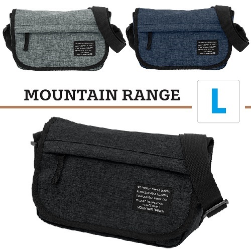 《MOUNTAIN RANGE》1本~販売可!ショルダーバッグ 大 MSG