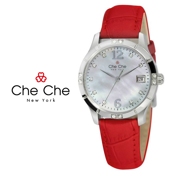 正規品【Che Che New York　チチニューヨーク】腕時計[全3色]　CC002-0002-RD-P