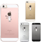 iPhone SE 5S/5 対応 アイフォン ハード クリア ケース カバー 猫 ネコ にゃんこ Appleは重い？