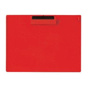 オープン工業 クリップボード A4S 赤 CB-201-RD 00000292