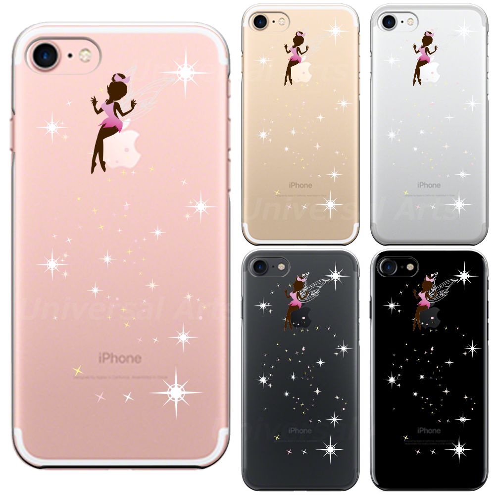 iPhone7 対応 ハード クリアケース カバー ファンタジーシリーズ　ピーターパン 妖精 2
