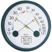 EMPEX 温度・湿度計 エスパス 温度・湿度計 壁掛用 TM-2332 ブラック