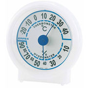 EMPEX 温度・湿度計 シュクレ温度・湿度計 TM-5521 クリアホワイト