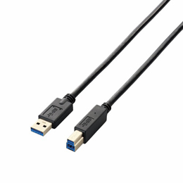 エレコム　USB3.0ケーブル(A-B)　USB3-AB10BK