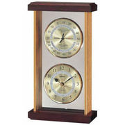 EMPEX  スーパーEX 温・湿度・時計 EX-742 ゴールド