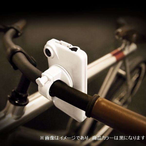iPhone専用自転車マウンター ”iCrew 4（広角レンズ付）”