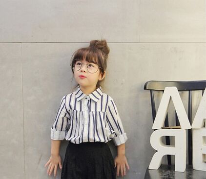 韓国子供服 可愛い子供服 女の子洋服 長袖ブラウス チュニック キッズ