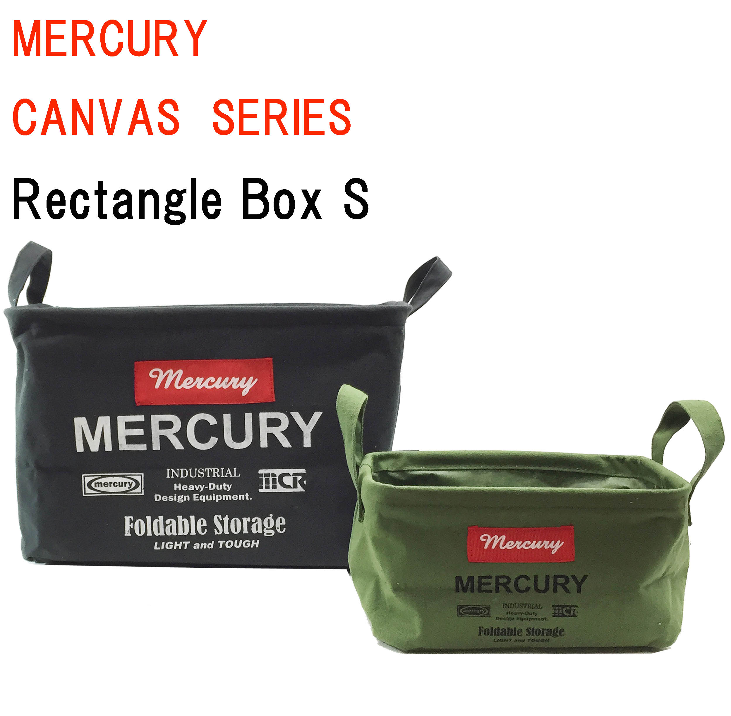 【MERCURY CANVAS　SERIES】　Rectangle Box　Sサイズ