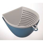 日本製 チリトリ ボウル L ブルー MZ-3524