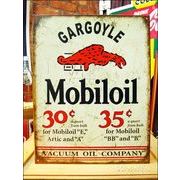 アメリカンブリキ看板 Mobil oil Gargoyle