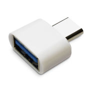 日本トラストテクノロジー OTG USB(A)→USB TypeC変換コネクター(ホワイト