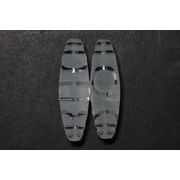 【彫刻ビーズ】水晶 (素彫り) 「太鼓型」 3.8cm 息増懐珠