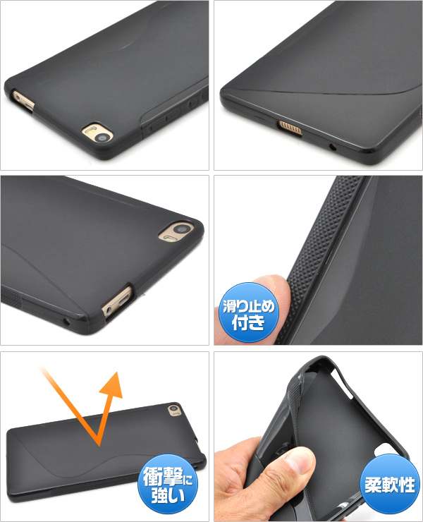 レザー&TPU スマートフォンケース 4色展開 Qoo10] スマホケース
