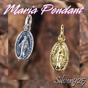 マリアペンダント-2 / 4013-4014--1804 ◆ Silver925 シルバー ペンダント チャーム マリア