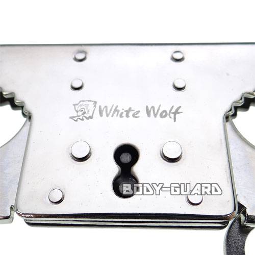 サムカフ(指錠)ダブルロック シルバー☆ 「ロゴあり」☆ | 卸売・ 問屋