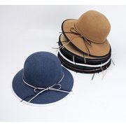UVカット UV 紫外線対策 帽子 レディース つば広 キャペリン 麦わら帽子 女優帽