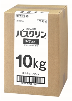 業務用10KG缶バスクリン ゆずの香り 【 バスクリン 】 【 入浴剤 】