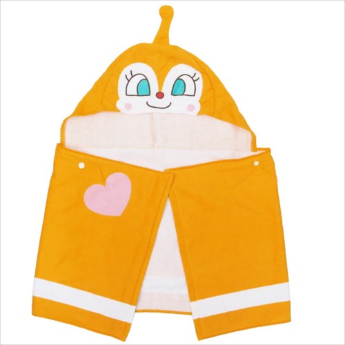 《キッズ》アンパンマン フード付き スポーツタオル/ドキンちゃん
