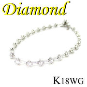 1-1610-02093 ARD  ◆  K18 ホワイトゴールド ダイヤモンド 2.00ct ブレスレット