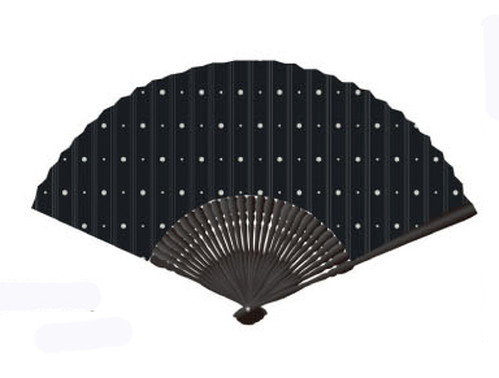 【ご紹介します!夏の売れ筋!伝統ある和のデザイン扇子】sensu 六角と縞