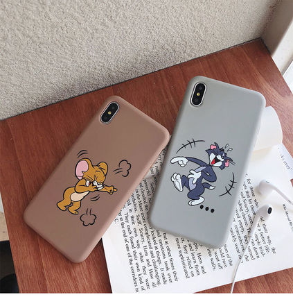 iphoneXsMAX X トムアンドジェリーXR Xs 8plus 7 6plus ケースiphone11Promax
