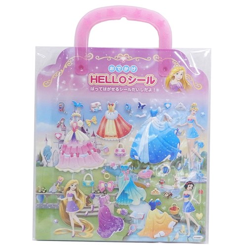 《コレクション》ディズニープリンセス/おでかけHELLOシール/ラプンツェル 白雪姫 シンデレラ