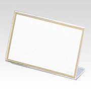 クラウン L型カード立アクリル製 CR-KD100-T 00006102