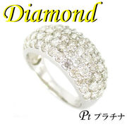 1-1612-03008 AKDT  ◆  Pt900 プラチナ デザイン リング  ダイヤモンド 2.00ct　11号