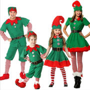クリスマス　コスプレ　レディース　メンズ　キッズ　衣装　パーティードレス 仮装　サンタクロース　家族