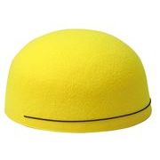 【ATC】フェルト帽子 黄 3461