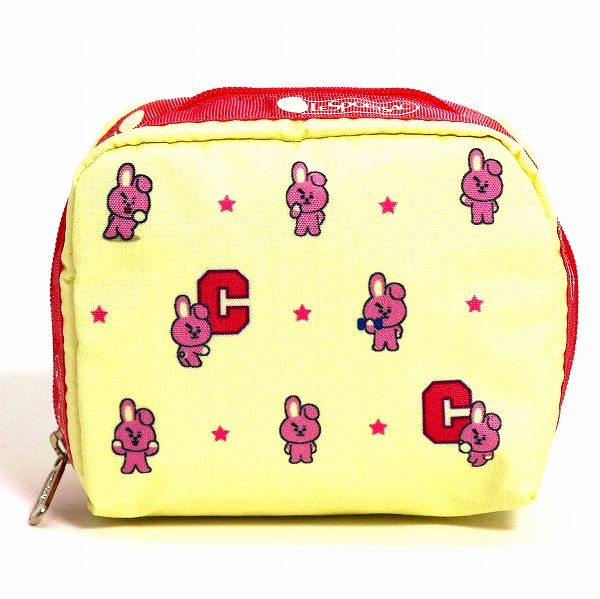 LeSportsac レスポートサック ポーチ SQUARE COSMETIC BT21 COOKY