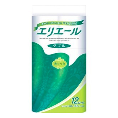 ☆ 大王製紙 エリエール トイレットペーパー ダブル 30m 12ロール×6パック 00396