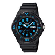 CASIO腕時計 アナログ表示 丸形 カレンダー MRW-200H-2B チプカシ メンズ腕時計