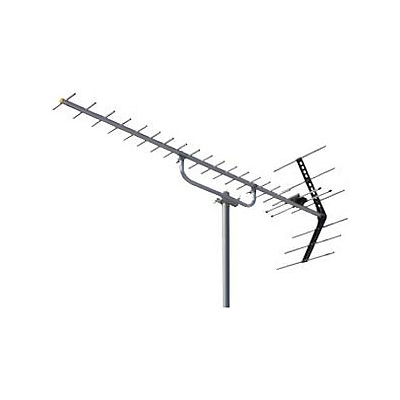UHFオールチャンネル(13～52ch)用アンテナ水平・垂直受信用素子数20給電部ネジ式(F型)