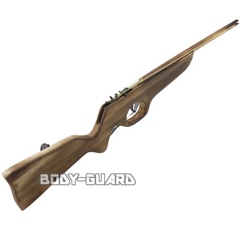 木製ゴム銃 ライフル型 アイボリー 株式会社 エスエスボディーガード 