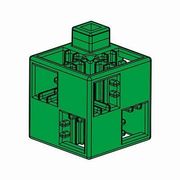 Artecブロック 基本四角 24P 緑