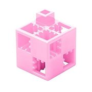 Artecブロック 基本四角 薄ピンク 24ピース