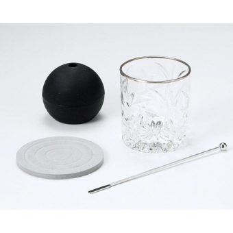 （キッチン）（テーブルウェア／カトラリー）フローズンボール ロックグラスセット FZB-3003A