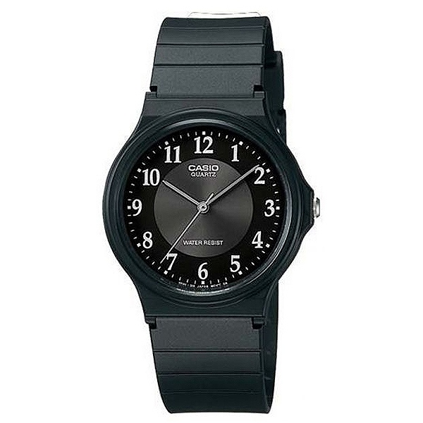 CASIO腕時計 アナログ表示 丸形 MQ-24-1B3 チプカシ メンズ腕時計