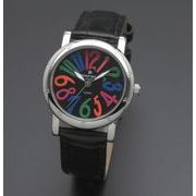 正規品AMORE DOLCE腕時計アモーレドルチェ AD18303-SSBKCL/BK ラウンド 革バンド レディース腕時計
