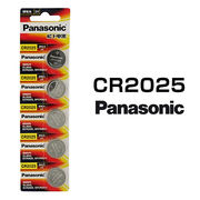 パナソニック リチウムボタン電池 CR2025 5個セット 1シート 日本メーカー 逆輸入