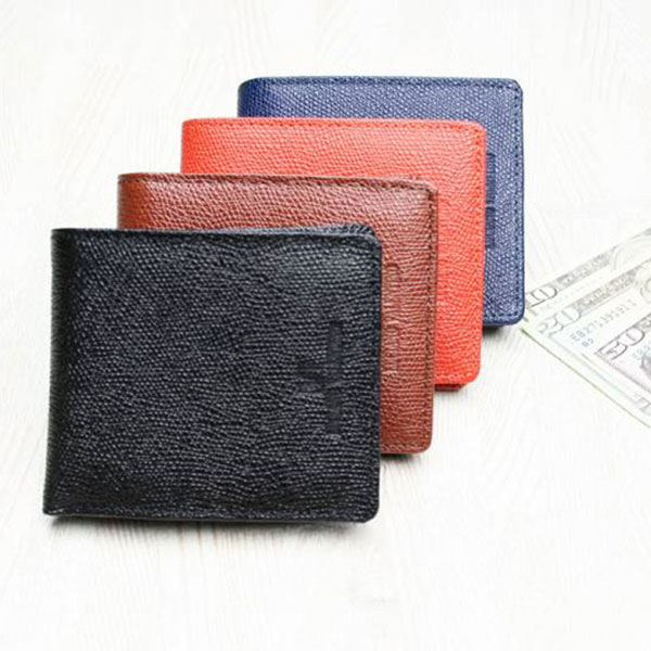 サラマンダーシュリンクエンボス折財布 短財布 ウォレット LUV-9002 メンズ財布