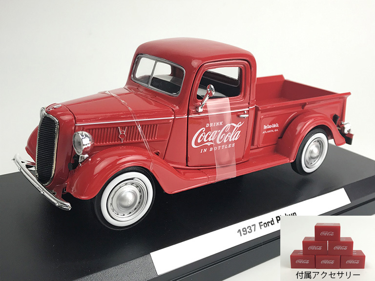 Coca-Cola フォード ピックアップ 1937  ボトルケース6個